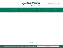 Tablet Screenshot of disfaro.com